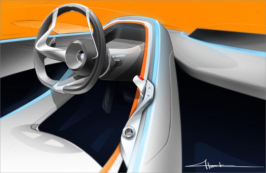  BMW Vision Connected Drive Concept 2011 года  (фото 32 из 66)